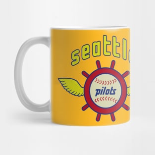 Seattle Pilots Baseball // Retro Mug